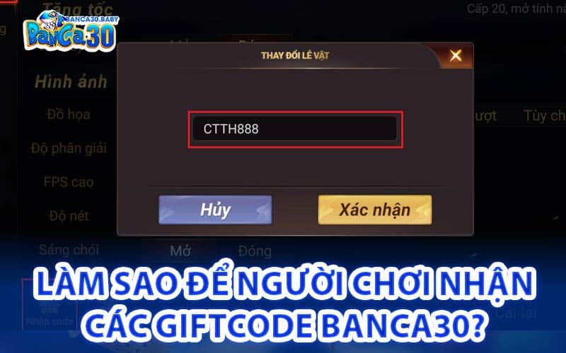 Giftcode Banca30